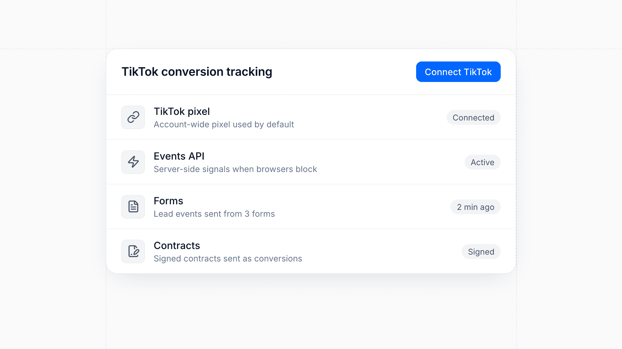 TikTok Conversion Tracking
