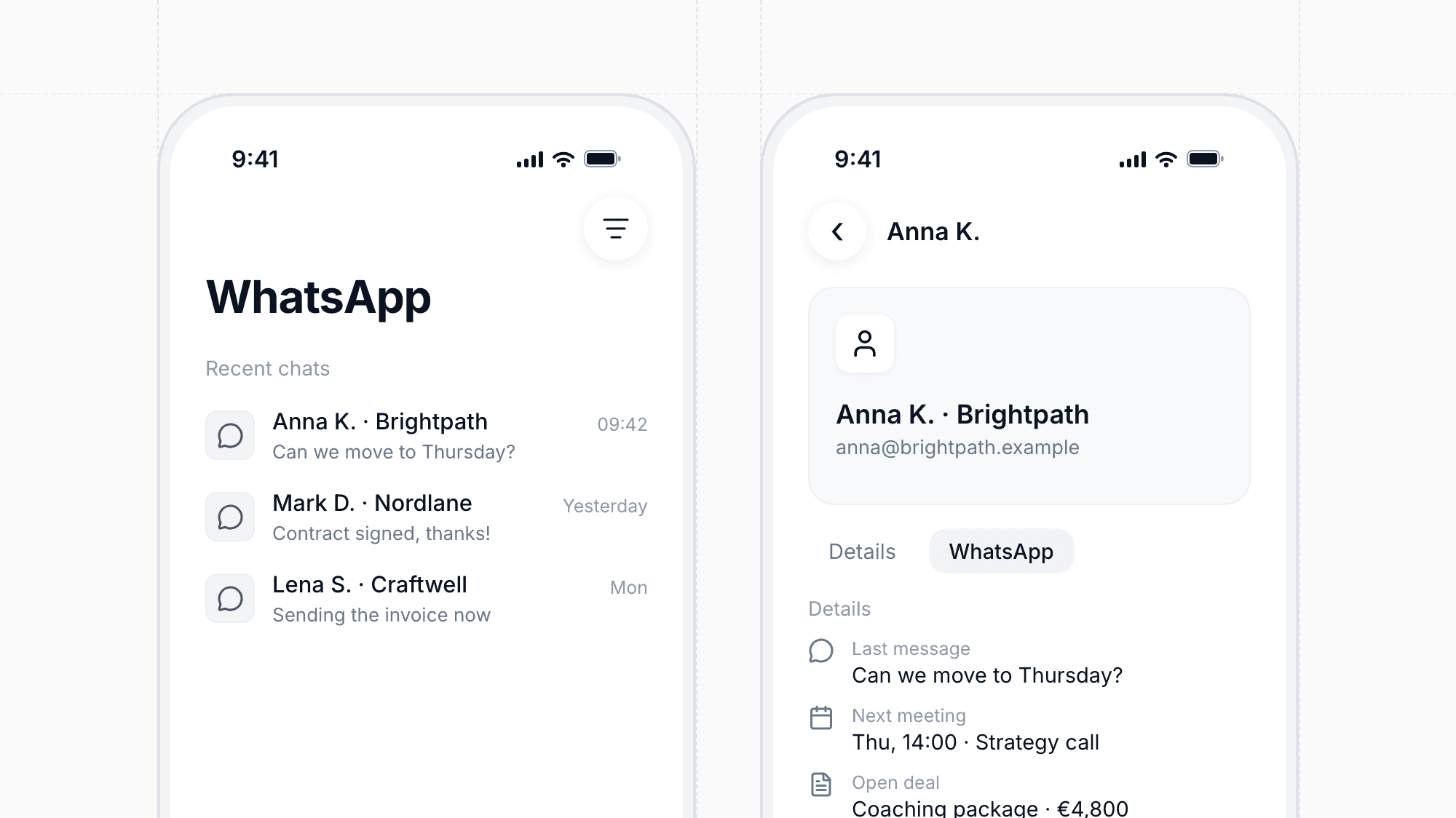 WhatsApp Integration