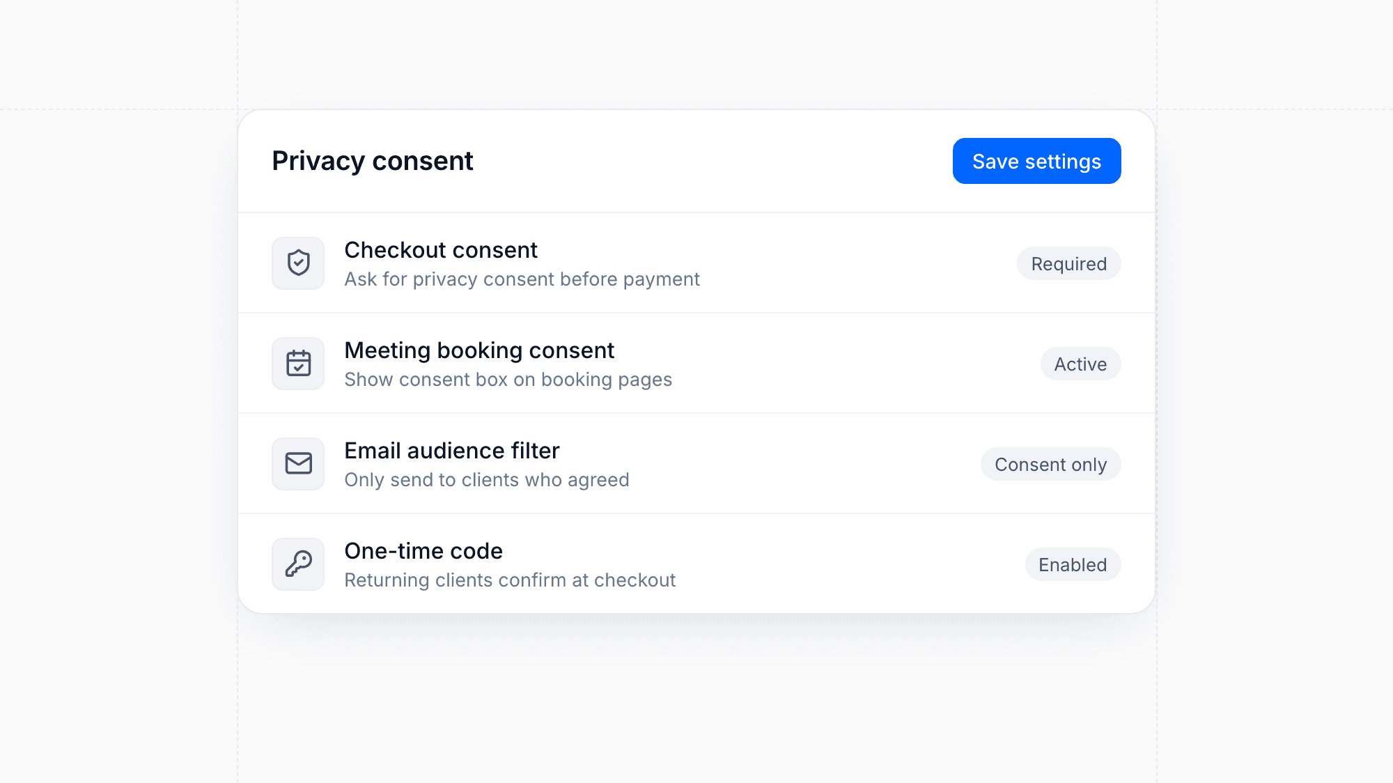 Privacy Consent Across Checkout and Email