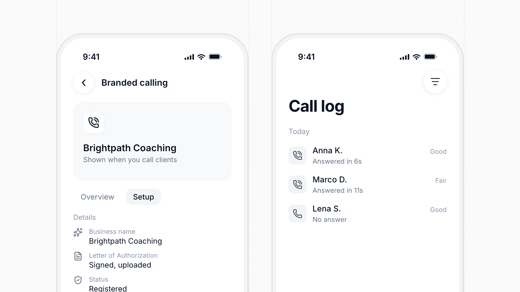 Branded Calling