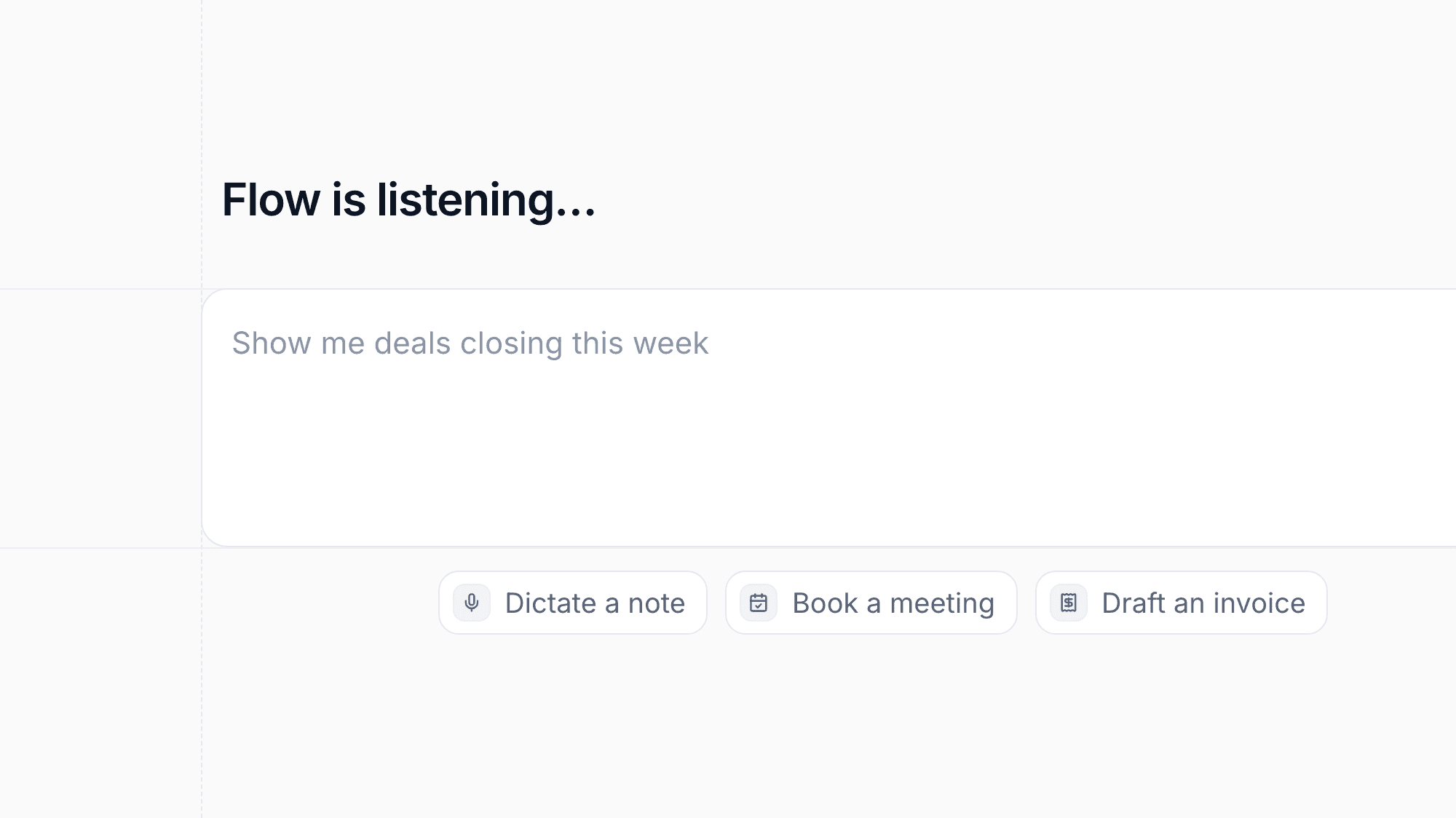 Talk to Flow with Voice Mode